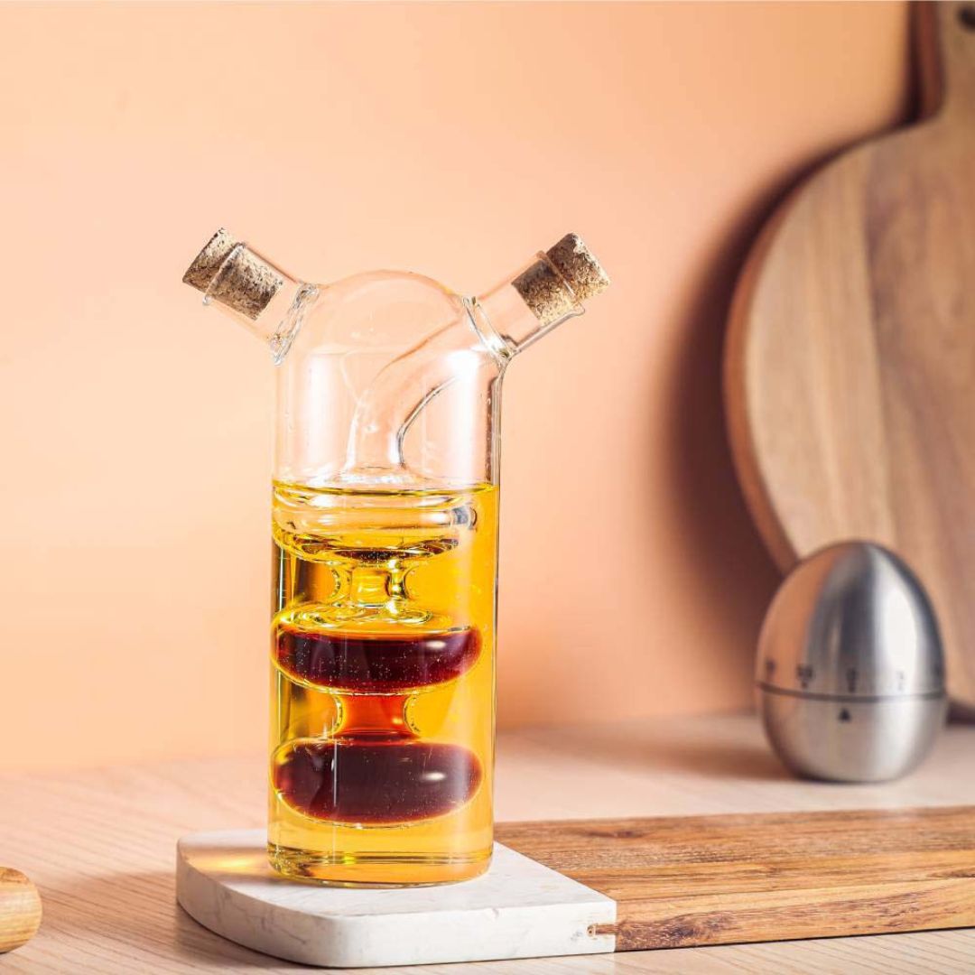 Aramoro Borosilicate Glass Oil And Vinegar Bottle 70ml
