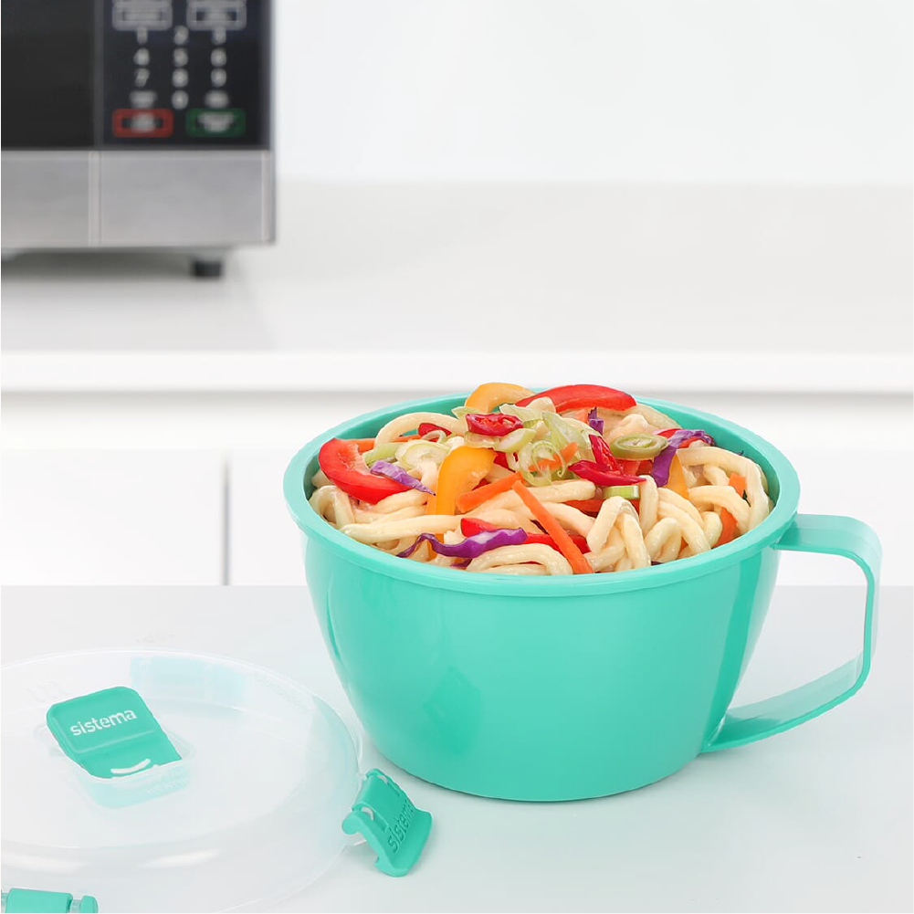 SISTEMA 940ml Mangkuk Mee Boleh Ketuhar Mikro