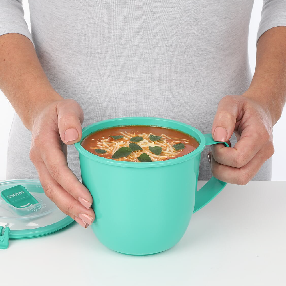 SISTEMA 900ml Microwavable Soup Mug