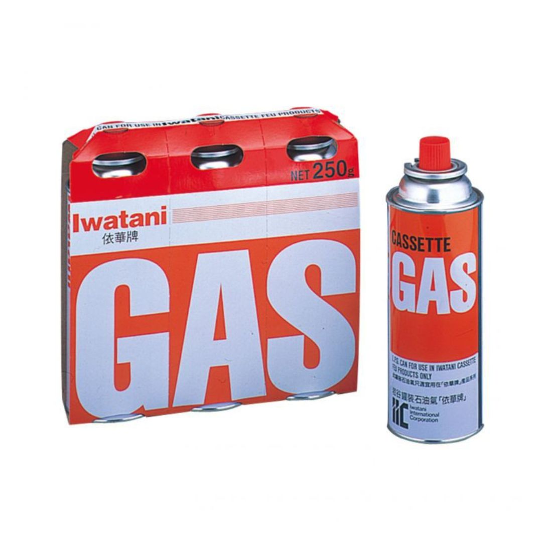 Iwatani Gas Cartridge 250Gm/Can 3Pcs/Pkt