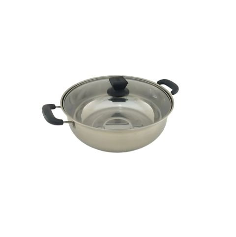 Steelcraft Stainless Steel 28cm Induction Usable Shabu Shabu Hot Pot