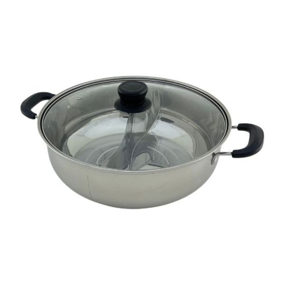 Steelcraft Stainless Steel Divided Hot Pot