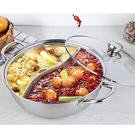 Steelcraft 28Cm Divided Steamboat Pan