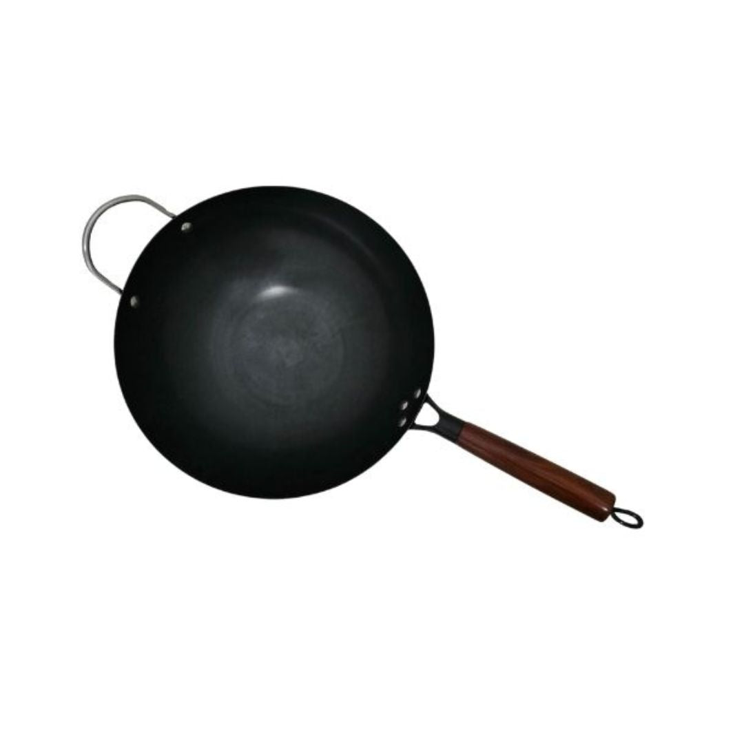 Steelcraft Black Steel 34cm Wok