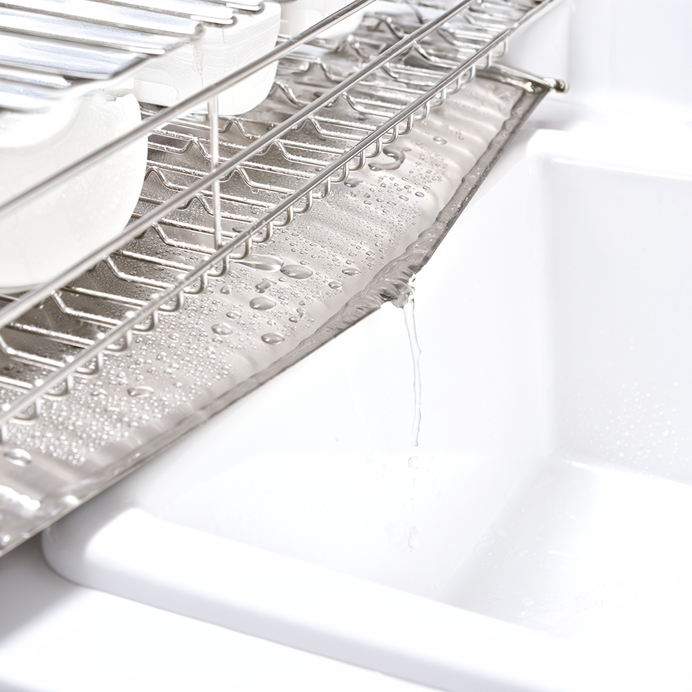 be worth style UtaU Dish Drying Rack Kitchen Organiser