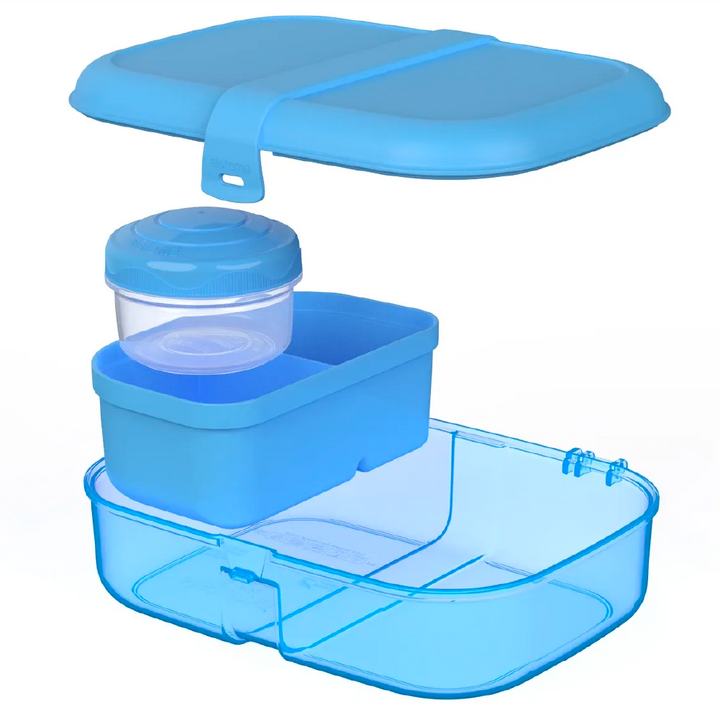 SISTEMA 1.1L Ribbon Lunch Box Dengan Mini Gigitan