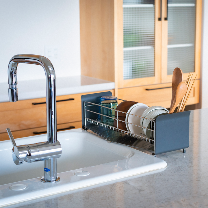 be worth style UtaU Dish Drying Rack Kitchen Organiser