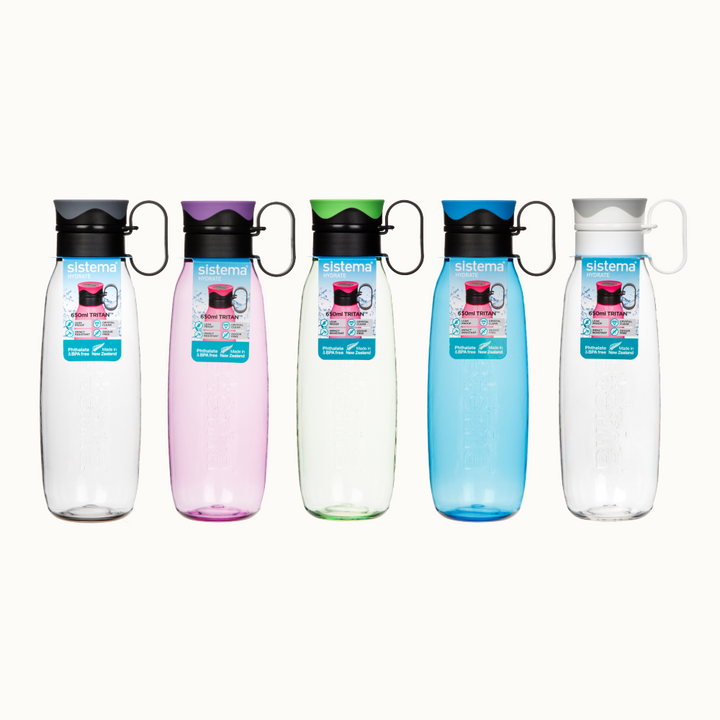 SISTEMA Traverse Plastic Water Bottle With Handle
