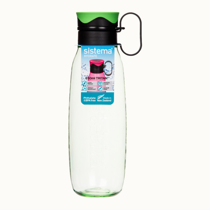 SISTEMA Traverse Plastic Water Bottle With Handle