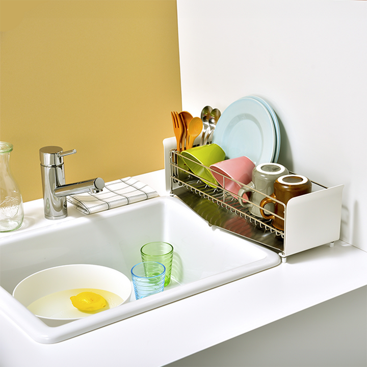 be worth style UtaU Dish Drying Rack Kitchen Organiser