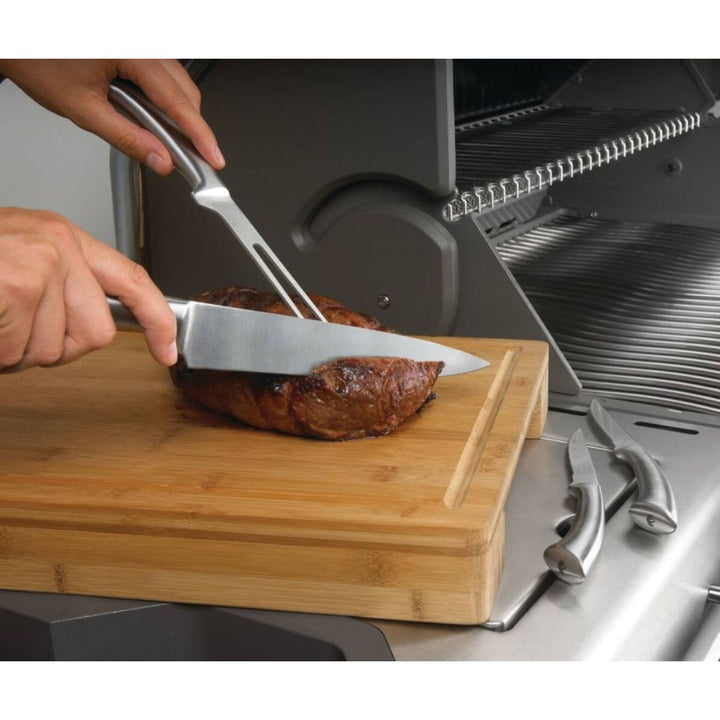 Napoleon Cutting Board With Stainless Steel Bowls
