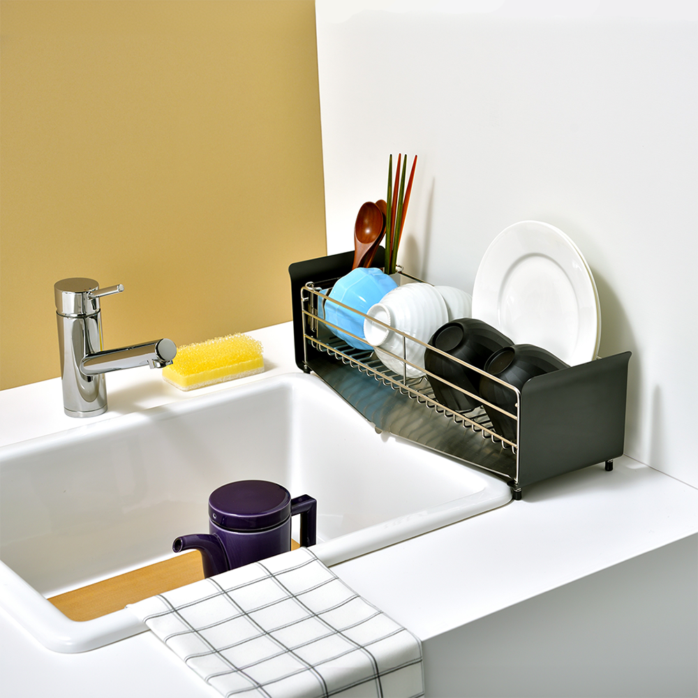 be worth style UtaU Dish Drying Rack Kitchen Organiser