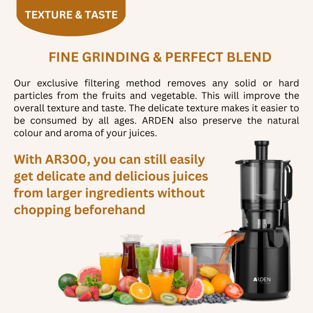 Arden Extra Large Cold Press Slow Juicer