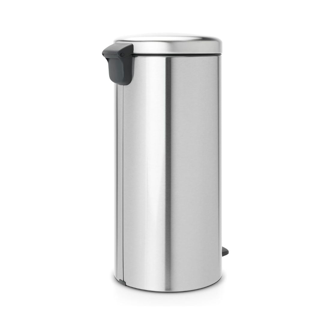 Brabantia Pedal Bin Newicon 30L Soft Closing Fingerprint Proof Matt Steel