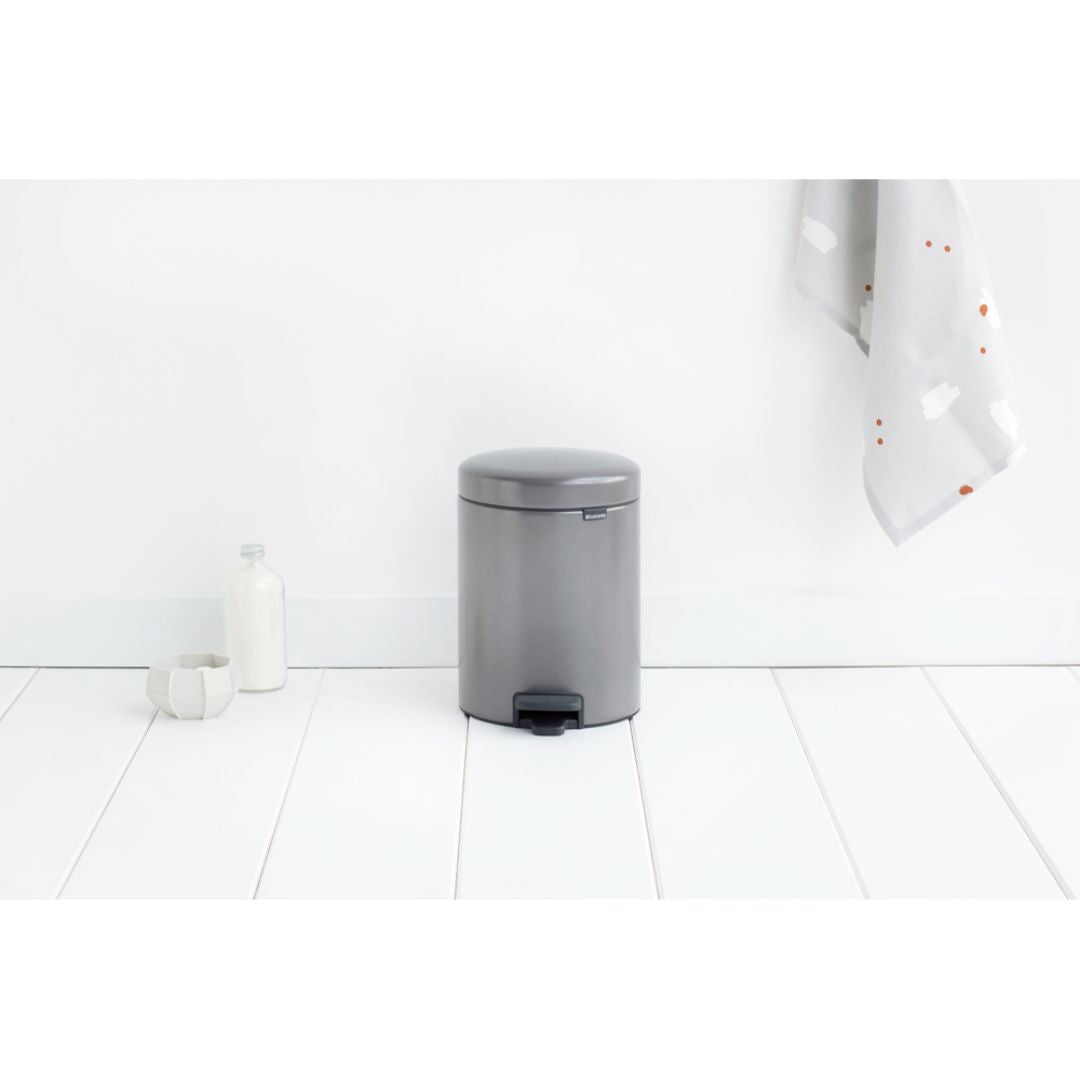 Brabantia NewIcon Pedal Bin Platinum