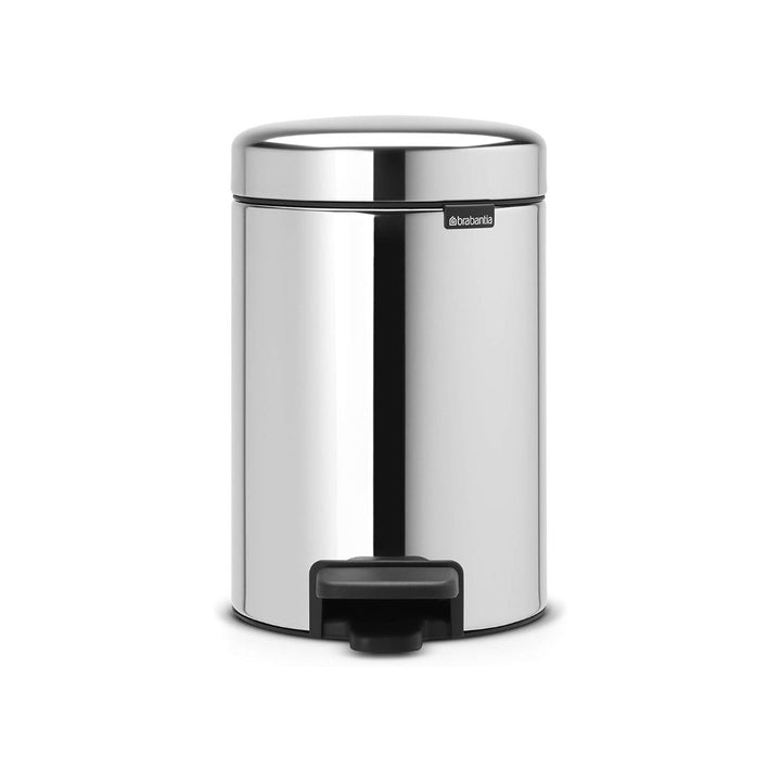 Brabantia Pedal Bin Newicon Soft Closing Brilliant Steel