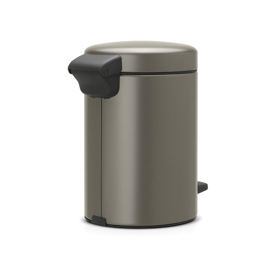 Brabantia Pedal Bin Newicon 3L Soft Closing Platinum