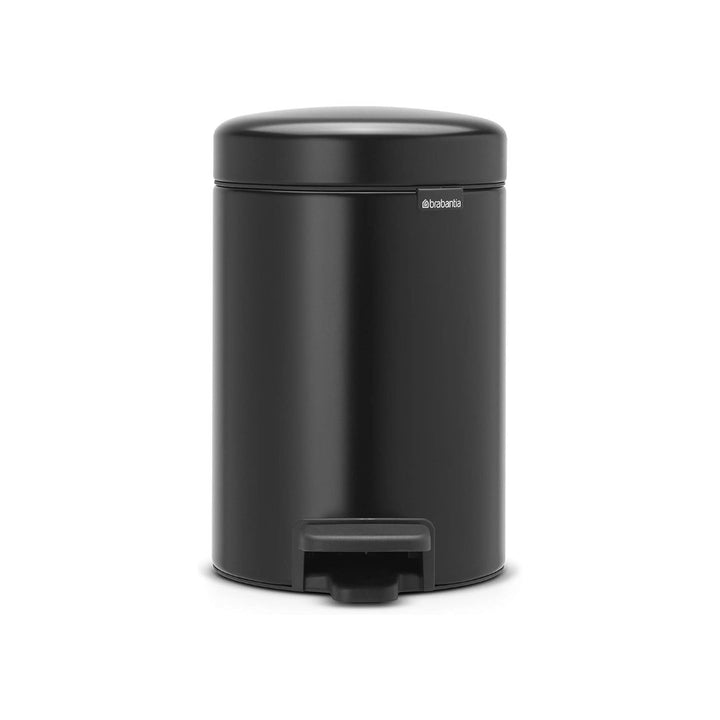 Brabantia Newicon Pedal Bin Soft Closing Matt Black