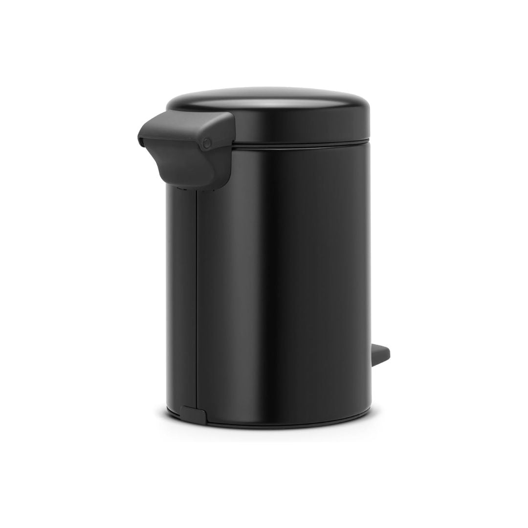 Brabantia Newicon Pedal Bin Soft Closing Matt Black