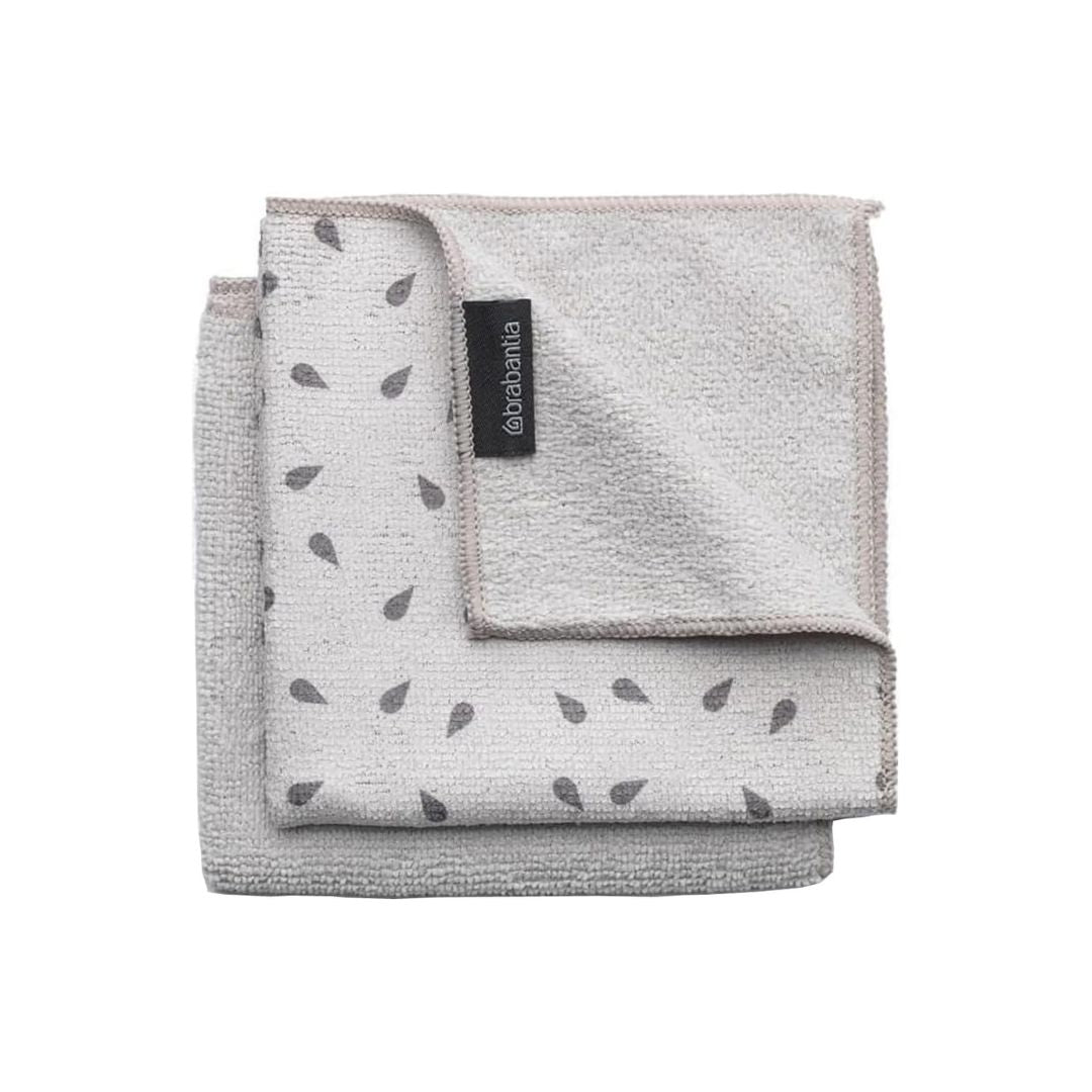 Brabantia Microfibre Cleaning Cloths Set Of 2