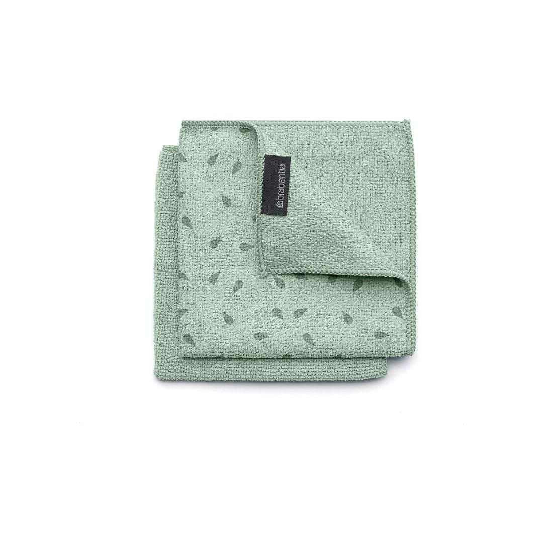 Brabantia Microfibre Cleaning Cloths Set Of 2