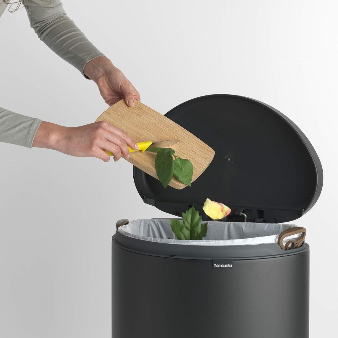 Brabantia Flatback Pedal Bin Xl Soft Closing 40L