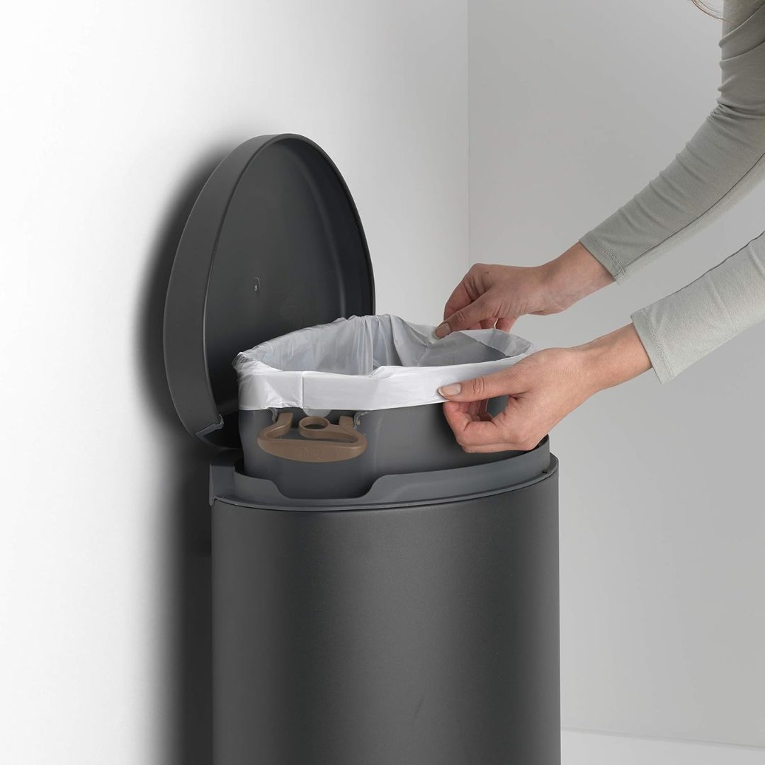 Brabantia Flatback Pedal Bin Xl Soft Closing 40L