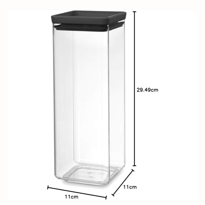 Brabantia Tasty+ Stackable Square Canister