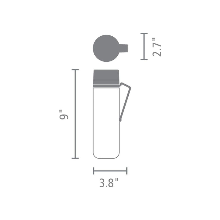 Brabantia Make & Take Water Bottle with Strainer 0.5L