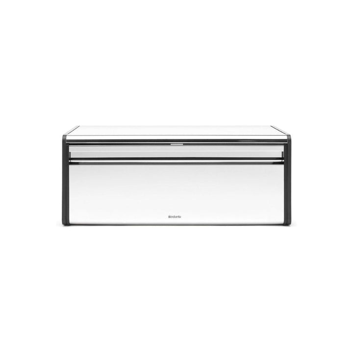 Brabantia Bread Bin Fall Front - Brilliant Steel