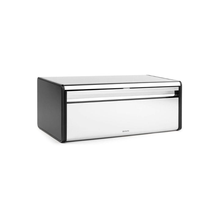 Brabantia Bread Bin Fall Front - Brilliant Steel