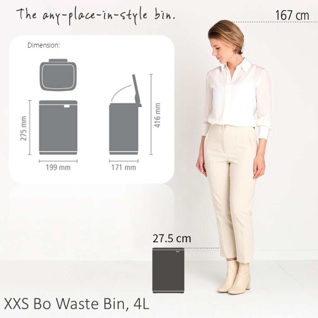 Brabantia Bo Waste Bin XXS 4L