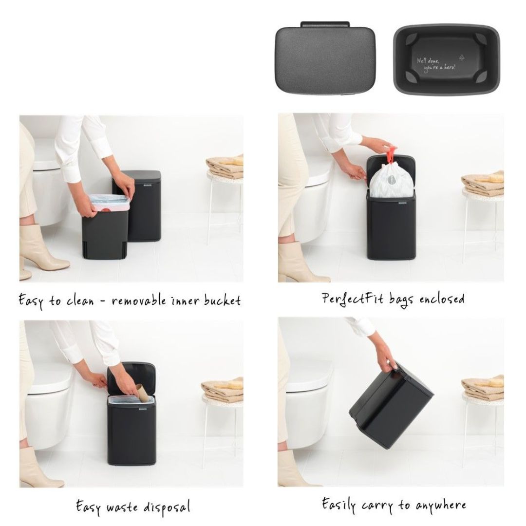 Brabantia Bo Waste Bin XS 7L