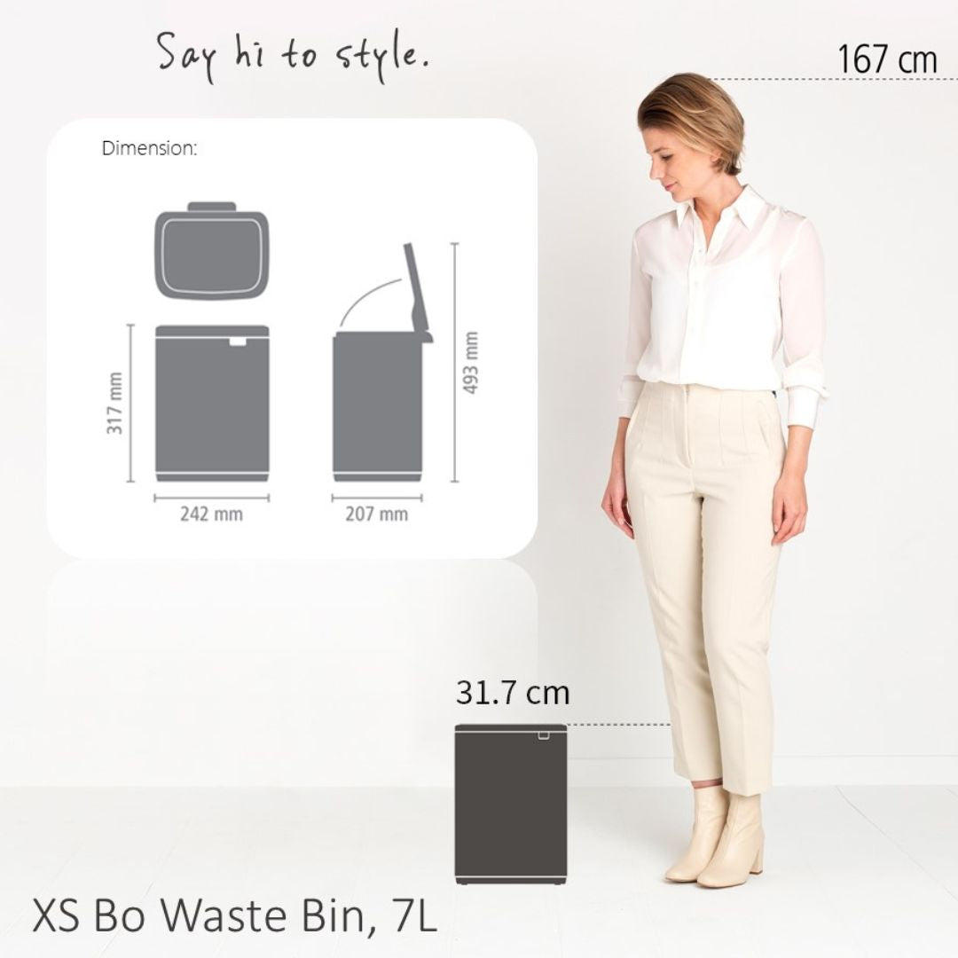 Brabantia Bo Waste Bin XS 7L