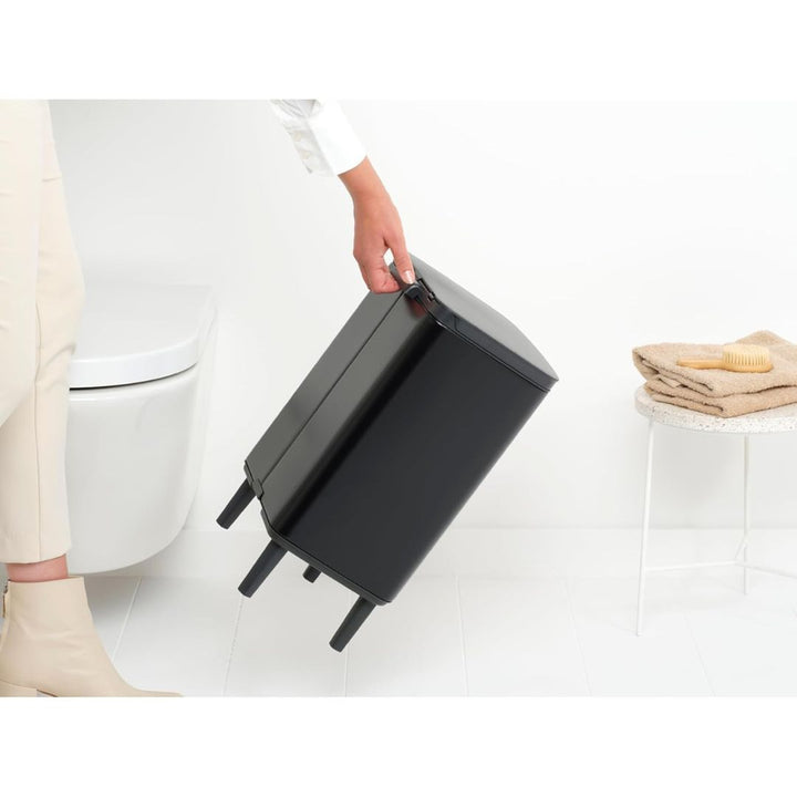Brabantia Bo Waste Bin Hi 12L - Matt Black