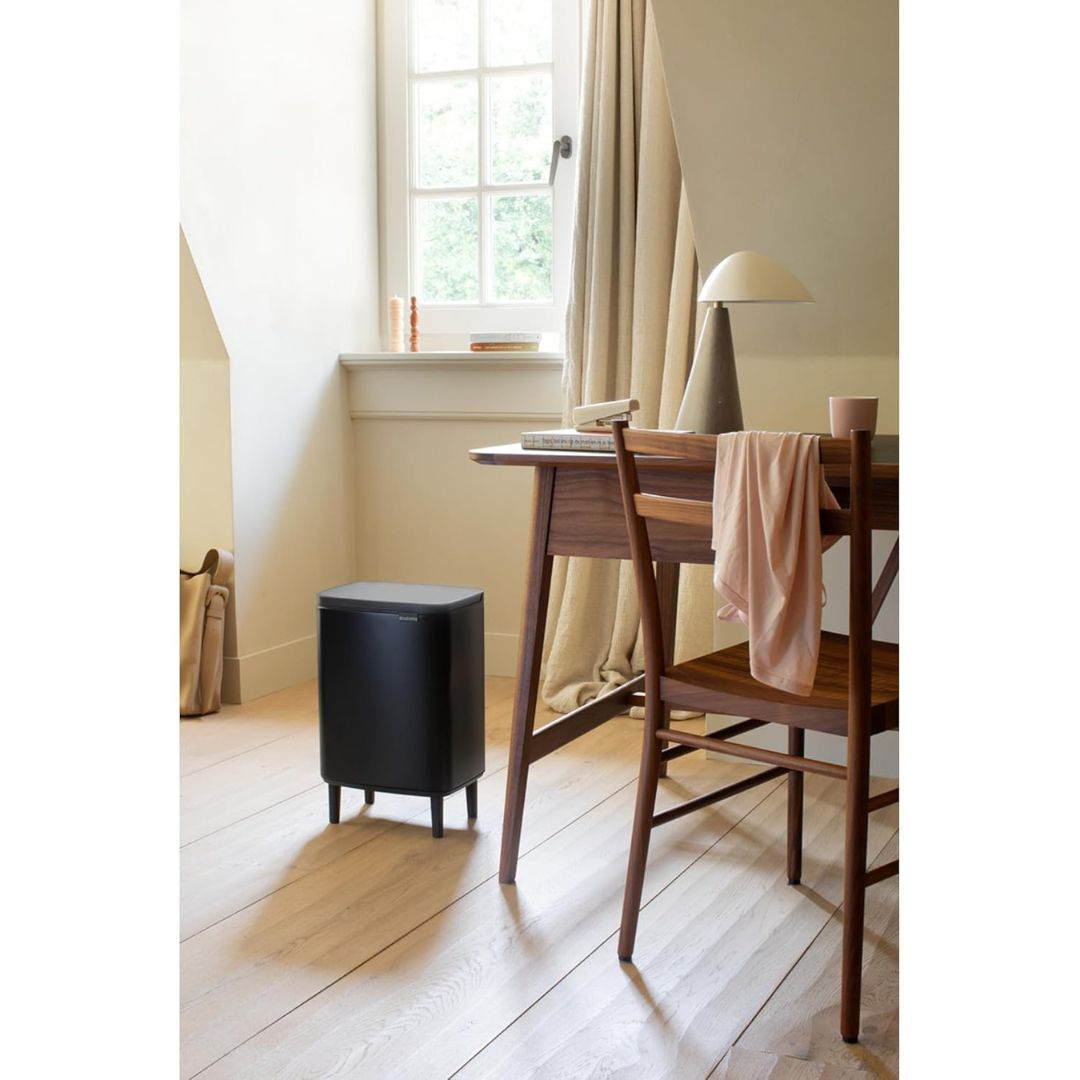 Brabantia Bo Waste Bin Hi 12L - Matt Black
