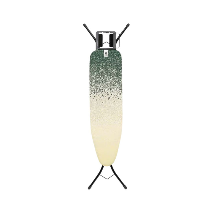 Brabantia Ironing Board Steam Iron Rest Black Frame - Fairtrade Cotton New Dawn