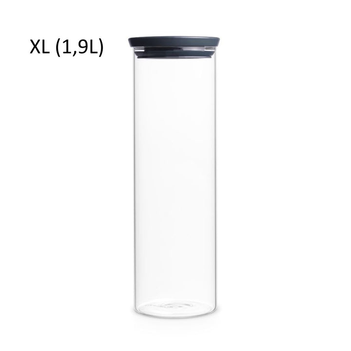 Brabantia Stackable Glass Jars