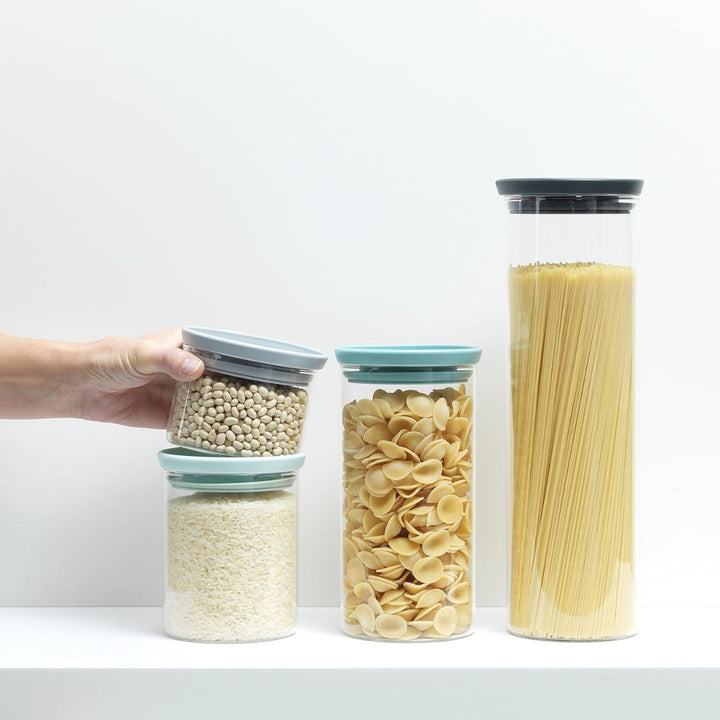 Brabantia Stackable Glass Jars