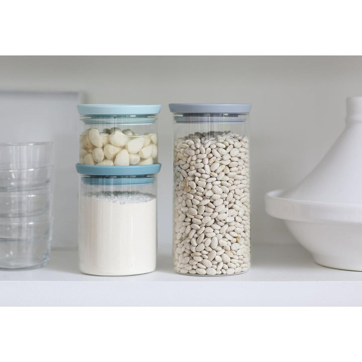 Brabantia Stackable Glass Jars