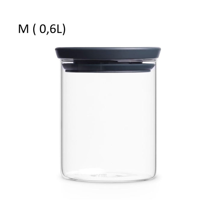 Brabantia Stackable Glass Jars