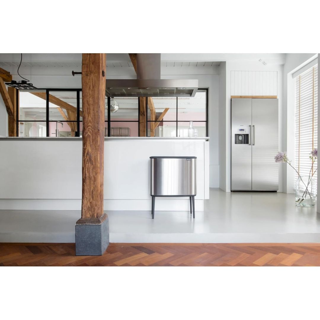 Brabantia Bo Touch Bin 36L - Matt Steel Fingerprint Proof