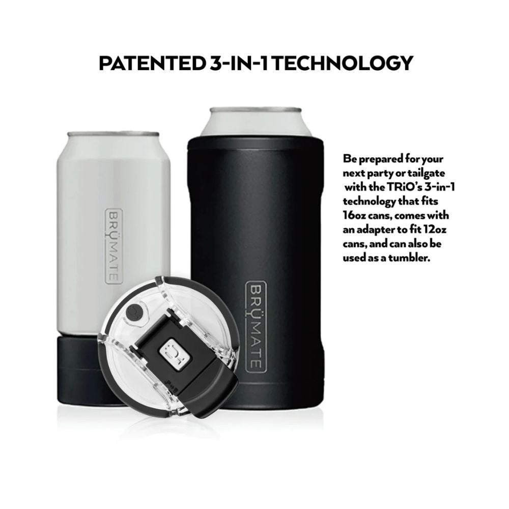 Brumate Hopsulator Trio, 3-In-1 Can-Cooler 375ml