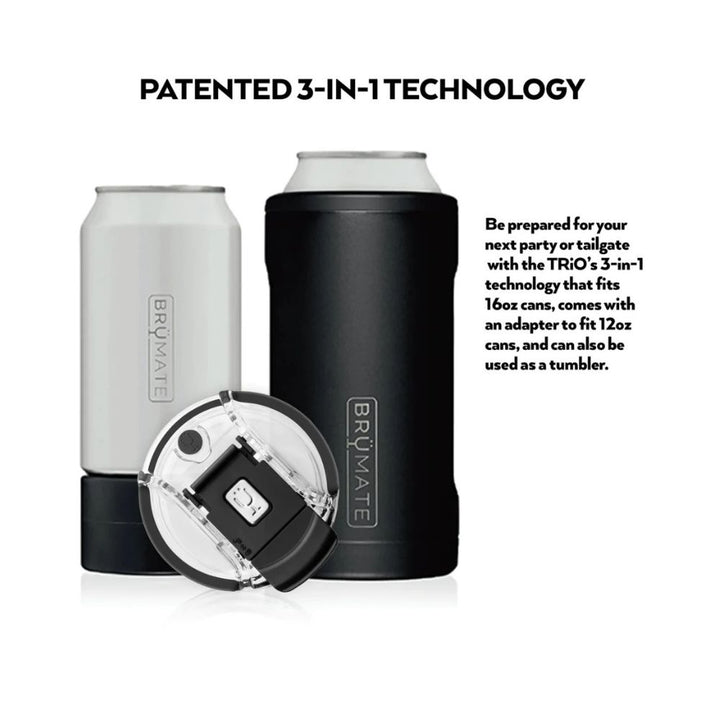 Brumate Hopsulator Trio, 3-In-1 Can-Cooler 375ml