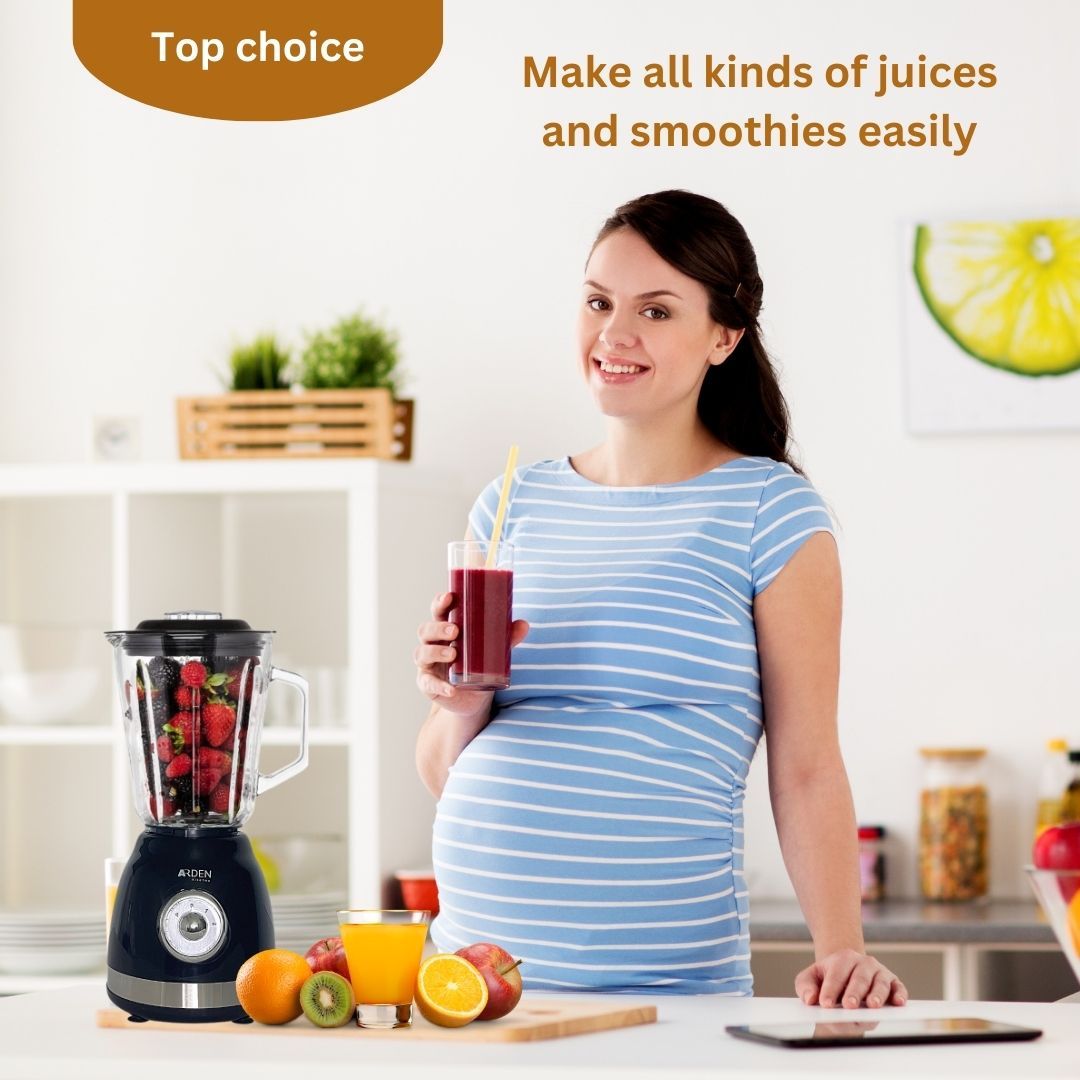 Arden Glass Jar 1.5L Tabletop Blender with Grinder