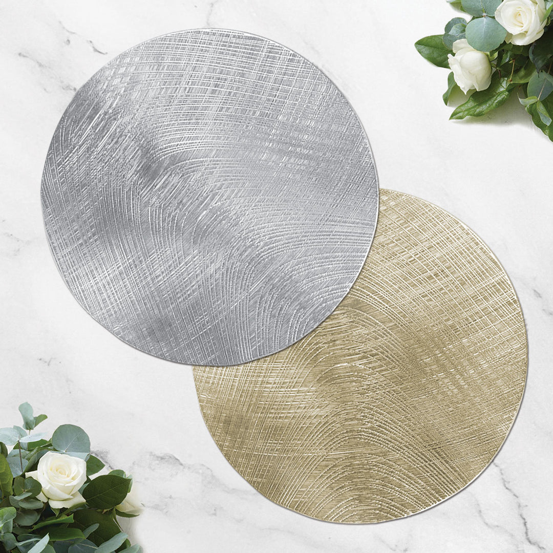 Charles Millen Signature Collection Charme Series Round PVC Placemat Radian