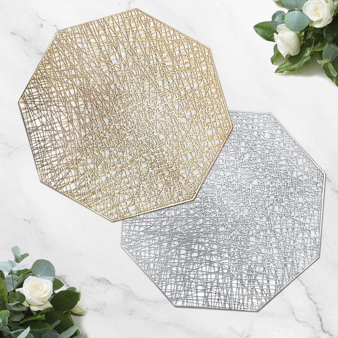 Charles Millen Signature Collection Charme Series Octagon PVC Placemat Poise