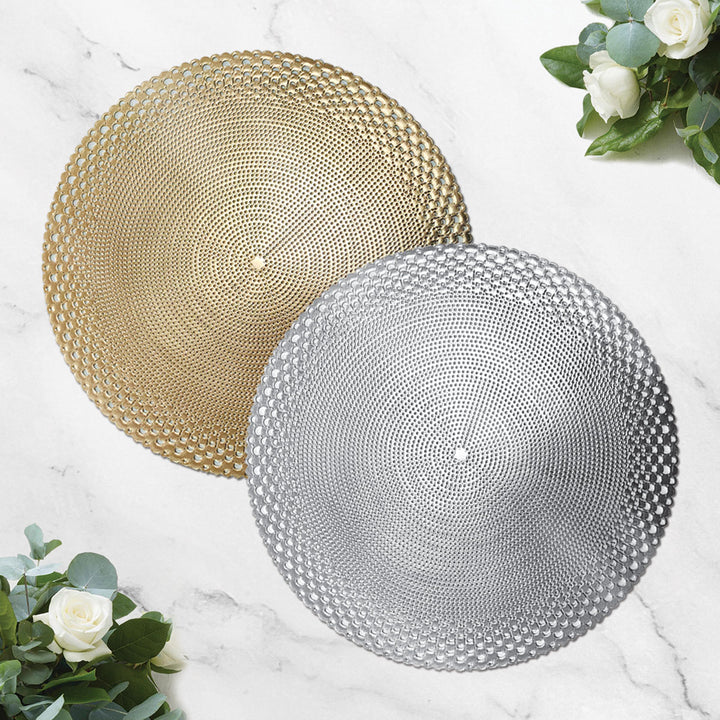 Charles Millen Signature Collection Charme Series Round PVC Placemat Aura