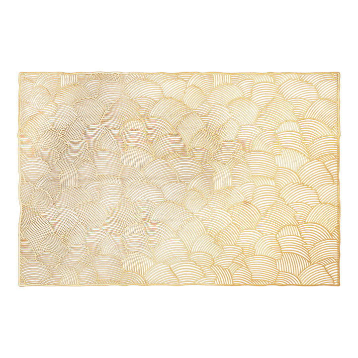 Charles Millen Signature Collection Charme Series Rectangular PVC Placemat Tidal