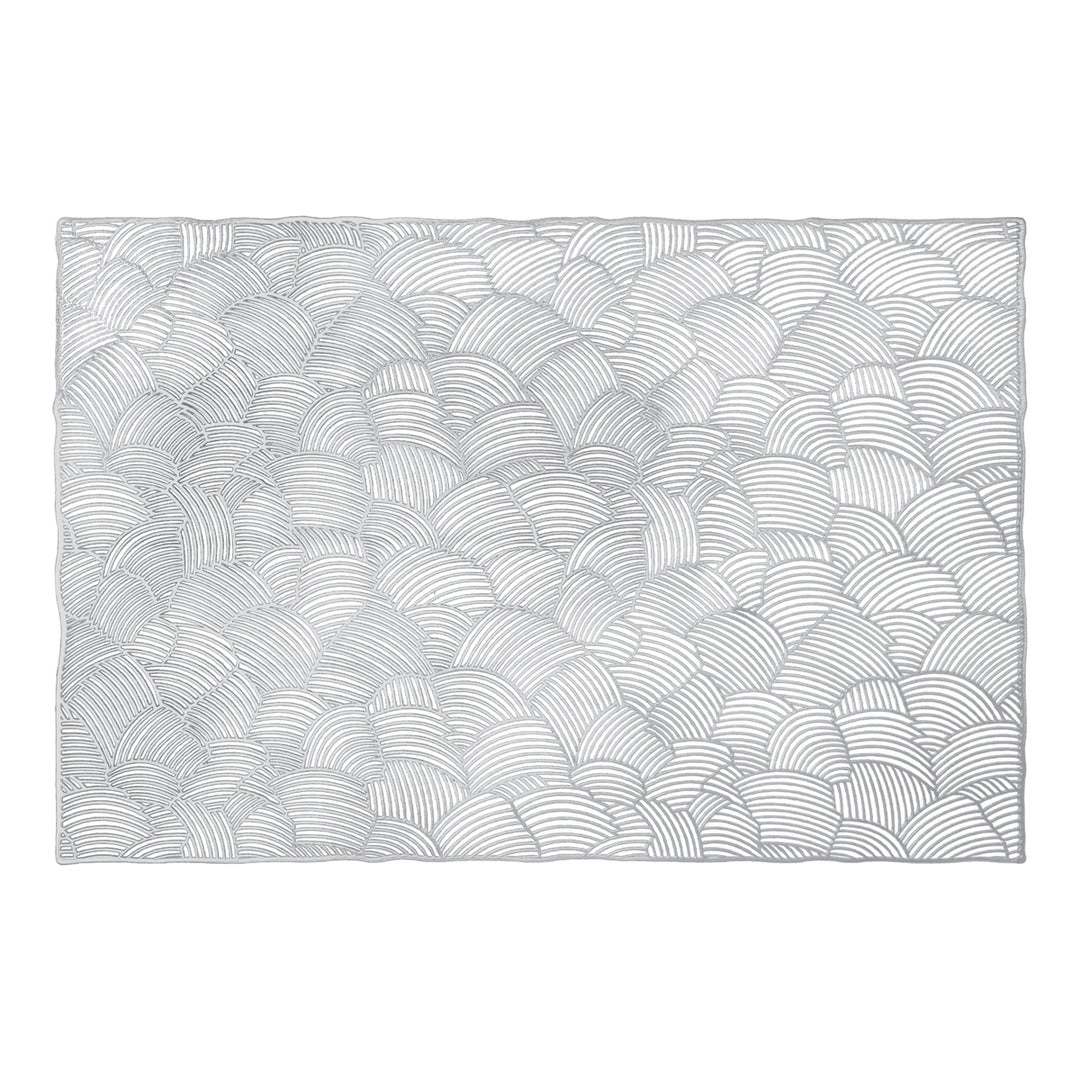 Charles Millen Signature Collection Charme Series Rectangular PVC Placemat Tidal